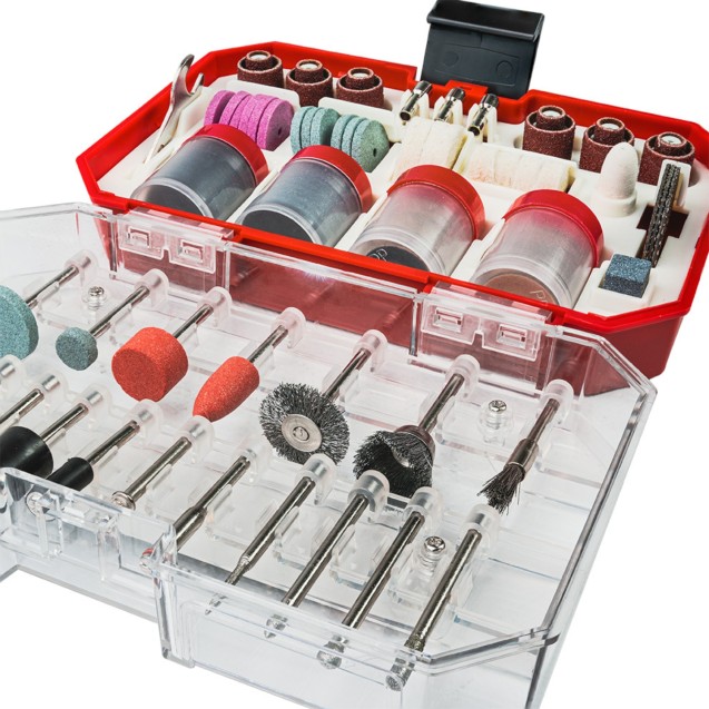 RAIDER Πολυεργαλείου εξαρτήματα σετ 227τεμ. σε κασετίνα 138407 – Ταιριάζει σε κάθε μοντέρνο ή επαγγελματικό χώρο | iroots.gr