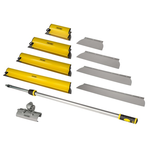 TOP MASTER Σπάτουλα γυψοσανίδας + λαβή Σετ 10τεμ. 320151 – Αναβαθμίζει άμεσα τον χώρο σου | iroots.gr