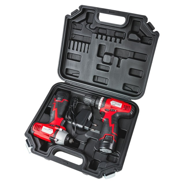 RAIDER Σετ Δραπανοκατσάβιδο & Παλμικό κατσαβίδι 12V 2х1.5Ah RD-CDIDL01 030158 – Προσφέρει μοναδική αισθητική | iroots.gr