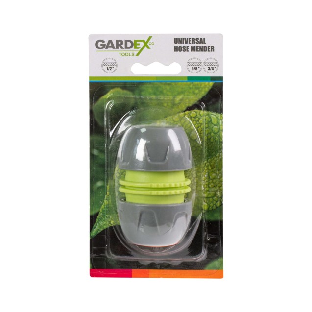 GARDEX Σύνδεσμος σωλήνων ποτίσματος 1/2", 5/8", 3/4" 404308