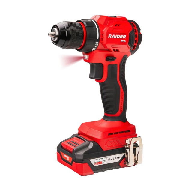 RAIDER R20 Σετ Γωνιακός τροχός,δραπανοκατσάβιδο & μπουλονόκλειδο 2x2Ah RDP-PBCDI20&SPAG20&PBIW20 030255 – Δίνει premium χαρακτήρ