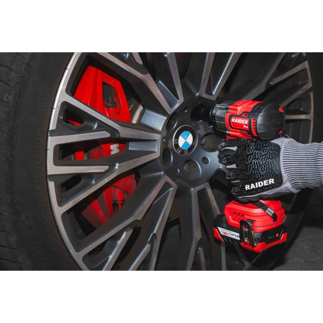 RAIDER R20 Σετ Γωνιακός τροχός,δραπανοκατσάβιδο & μπουλονόκλειδο 2x2Ah RDP-PBCDI20&SPAG20&PBIW20 030255 – Δίνει premium χαρακτήρ