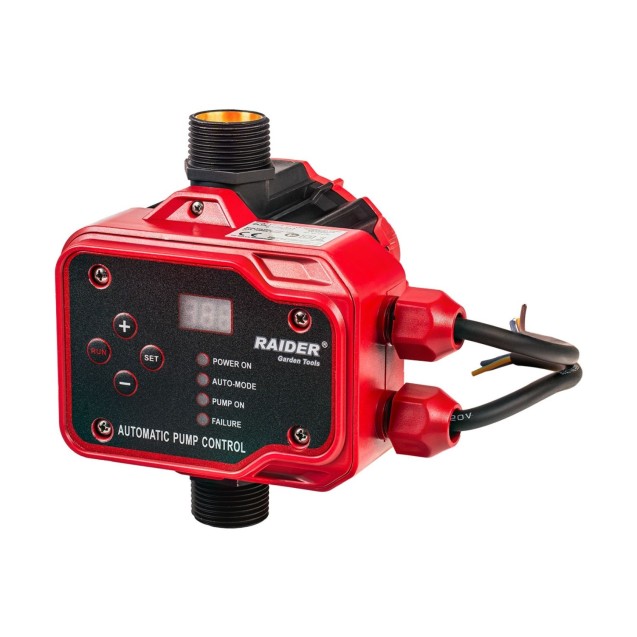 RAIDER Ηλεκτρονικός Ελεγκτής Πίεσης 2.2kW RD-EPC04 070190 – Προσφέρει μοναδική αισθητική | iroots.gr