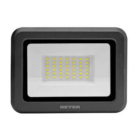 GEYER Προβολέας led μαύρος 30W 4000K 2700LM LPRM30CE – Προσφέρει μοναδική αισθητική | iroots.gr