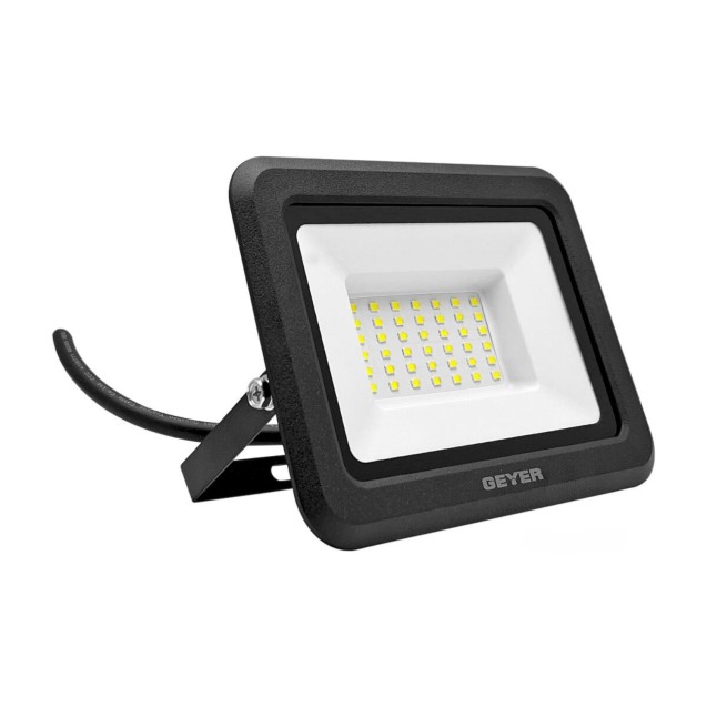 GEYER Προβολέας led μαύρος 30W 4000K 2700LM LPRM30CE – Προσφέρει μοναδική αισθητική | iroots.gr