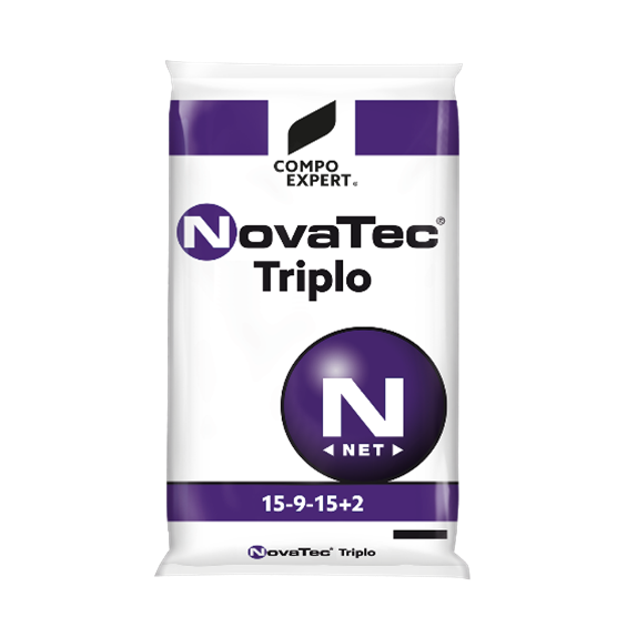 Λίπασμα σταθεροποιημένο κοκκώδες Novatec Triplo 15-9-15 +2MgO +IXN 25kg COMPO EXPERT Λιπάσματα Κοκκώδη