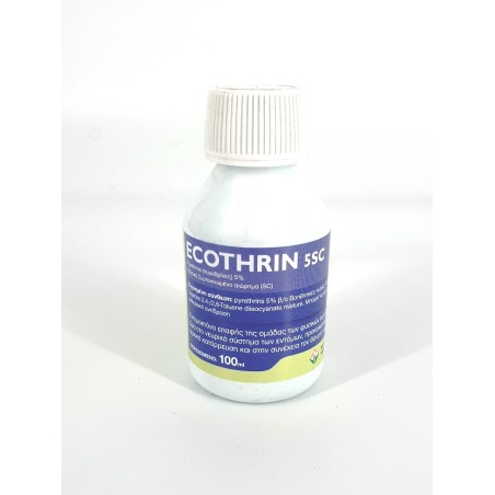 Ecothrin 5SC bio 100ml Delta Gamma Agro Εντομοκτόνα