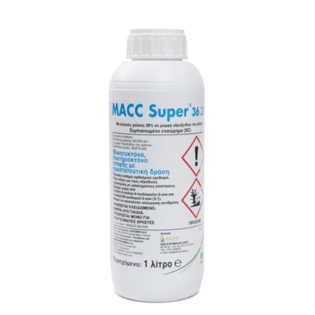 Macc super 36SC 1lit χαλκός – Δίνει premium χαρακτήρα στο περιβάλλον | iroots.gr