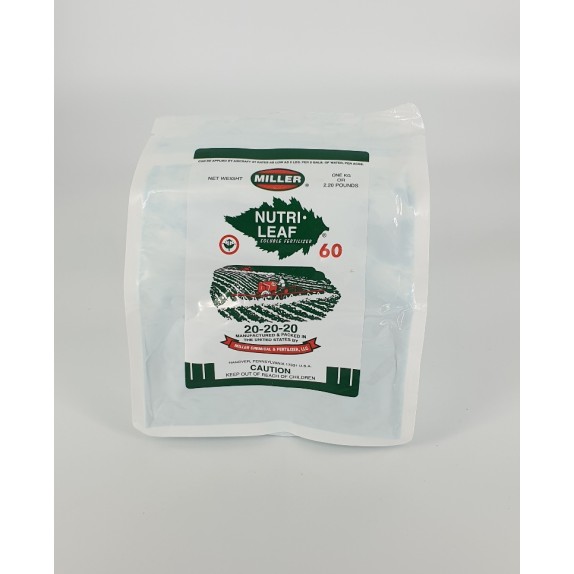Nutri-Leaf 20-20-20 Miller1kg ΕΛΑΝΚΟ ΕΛΛΑΣ Λιπάσματα Κρυσταλλικά
