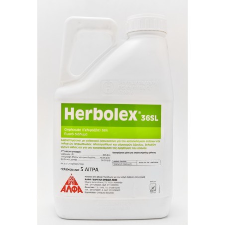 Herbolex 36 SL 5lit - GLYPHOSATE