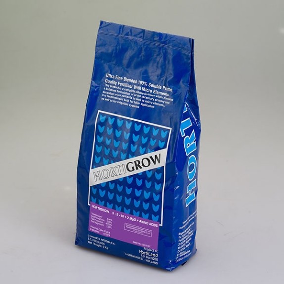 Hortigrow 5-5-40 + 2MgO + TE Υδατοδιαλυτό Λίπασμα Υψηλού