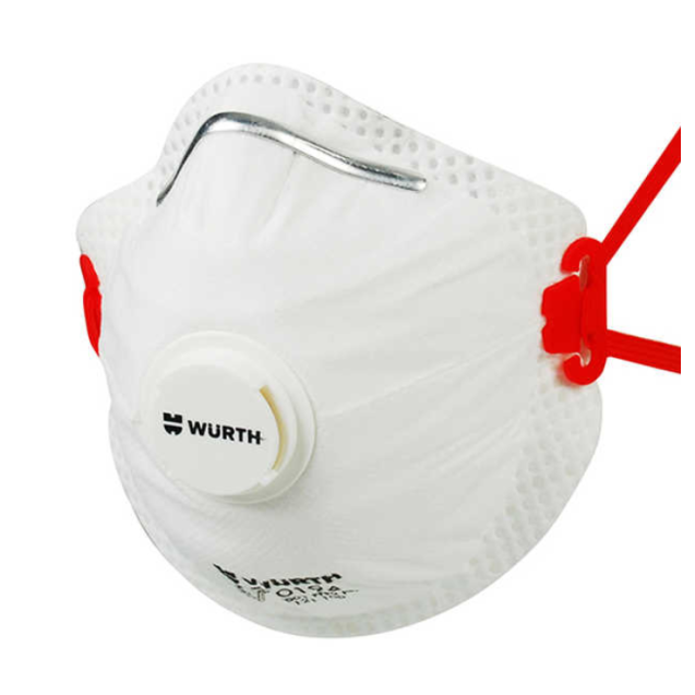 Μάσκα σωματιδίων - σταγονιδίων FFP2 Wurth με βαλβίδα 0899121100 – Προσφέρει μοναδική αισθητική | iroots.gr