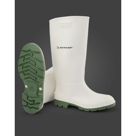 Μπότες γονάτου Dunlop Pricemastor White no38