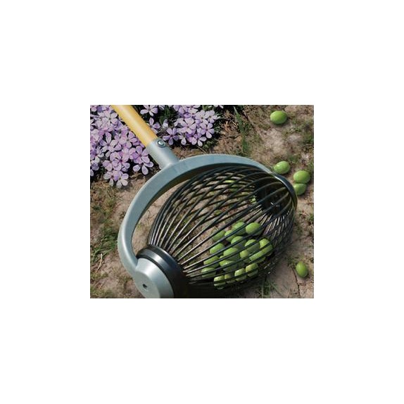 Συλλέκτης καρπών εδάφους Grasher με κοντάρι οξιάς 1,2m – Αναβαθμίζει άμεσα τον χώρο σου | iroots.gr