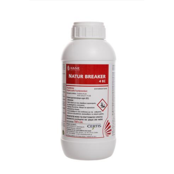 Natur Braker 4EC 150ml βιολογική πυρεθρίνη – Προσφέρει μοναδική αισθητική | iroots.gr