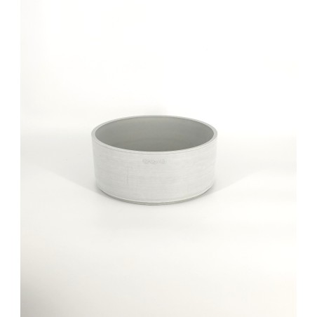 Γλάστρα bowl brunelleshi από 100% ανακυκλωμένο πλαστικό ARTPLAST Διαμέτρου 22cm και ύψος 10cm off white