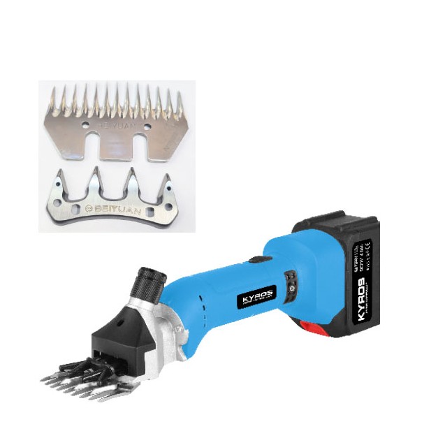 Kyros Κουρευτική μηχανη για πρόβάτων και άλλων ζώων μπαταρίας λιθίου ΚΥ401 – Δίνει premium χαρακτήρα στο περιβάλλον | iroots.gr