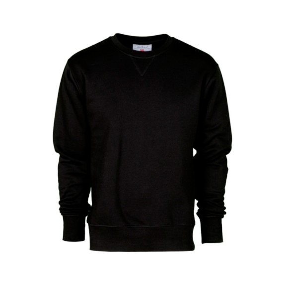 Μπλούζα Φούτερ εργασίας Orlando Wurth χρώματος μαύρο – Προσφέρει μοναδική αισθητική | iroots.gr