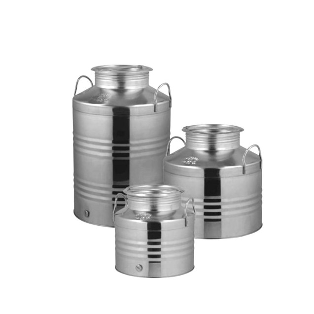 Ανοξείδωτο δοχείο μικρού όγκου 25lit 28SLC180-25 Metal Box διάμετρος 28cm χωρίς κάνουλα