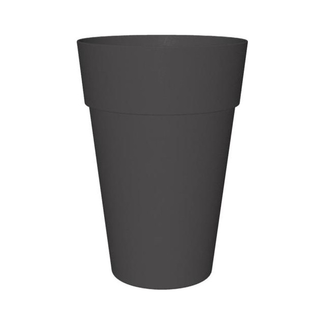 Γλάστρα πλαστική Houston 35x51 cm, χρώμα anthracite – Δίνει premium χαρακτήρα στο περιβάλλον | iroots.gr