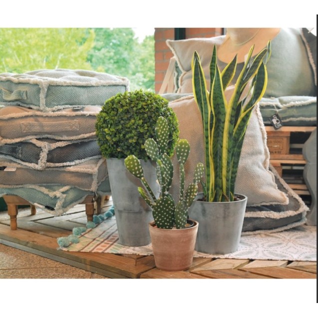 Γλάστρα Nova Vita Cono 30 από 100% ανακυκλωμένο πλαστικό διάμετρος 30εκ και ύψος 24,7εκ, χρώμα γκρι – Ταιριάζει σε κάθε μοντέρνο