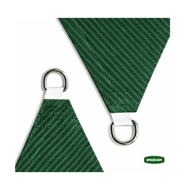 Πανί Σκίασης Τετράγωνο Ε220 180gr/m² 3x4m GRASHER Mε Κρίκους, πράσινο – Ταιριάζει σε κάθε μοντέρνο ή επαγγελματικό χώρο | iroots