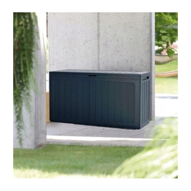 Μπαούλο Αποθήκευσης Κήπου 280lt PROSPERPLAST Woodebox 116x43,80x55Yc