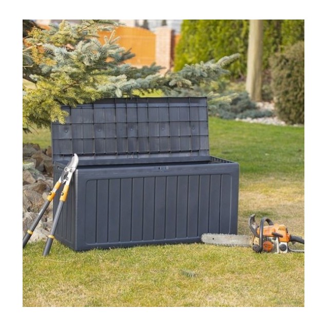 Μπαούλο Αποθήκευσης Κήπου 280lt PROSPERPLAST Woodebox 116x43,80x55Yc