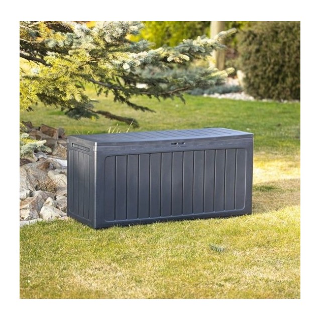 Μπαούλο Αποθήκευσης Κήπου 280lt PROSPERPLAST Woodebox 116x43,80x55Yc