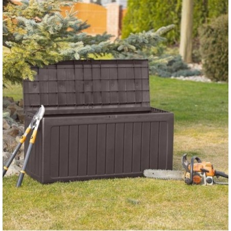 Μπαούλο Αποθήκευσης Κήπου 280lt PROSPERPLAST Woodebox 116x43,80x55Yc