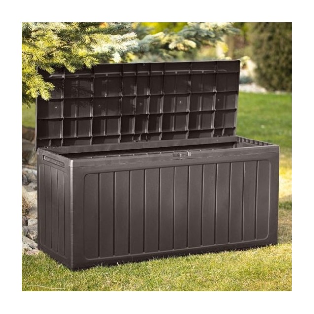 Μπαούλο Αποθήκευσης Κήπου 280lt PROSPERPLAST Woodebox 116x43,80x55Yc