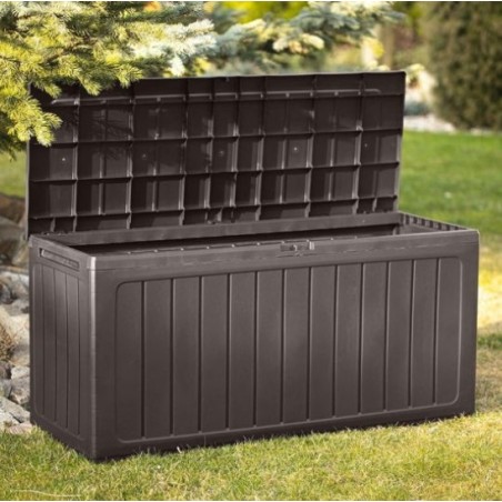 Μπαούλο Αποθήκευσης Κήπου 280lt PROSPERPLAST Woodebox 116x43,80x55Yc