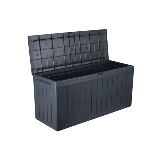 Μπαούλο αποθήκευσης κήπου 190lit PROSPERPLAST Woodebox 78x43,3x55Y c