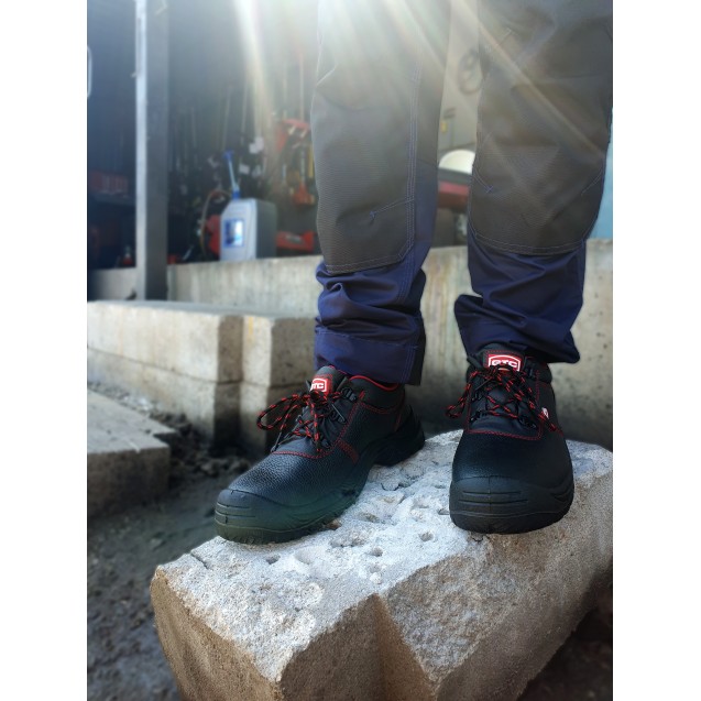 Παπούτσι δερμάτινο χωρίς προστασία Ν-43 O2 SRC μαύρο BWL102 – Δίνει premium χαρακτήρα στο περιβάλλον | iroots.gr