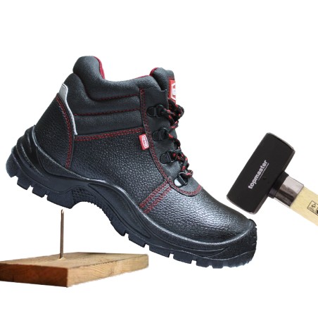 Μποτάκι δερμάτινο S3 αδιάβροχο μαύρο Νο.45 BSH102 – Δημιουργεί αίσθηση πολυτέλειας χωρίς κόπο | iroots.gr