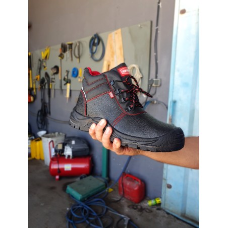 Μποτάκι χωρίς προστασία O2 αδιάβροχο μαύρο Νο.37 BWH101