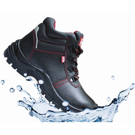 Μποτάκι δερμάτινο S3 αδιάβροχο μαύρο Νο.47 BSH102 – Δημιουργεί αίσθηση πολυτέλειας χωρίς κόπο | iroots.gr