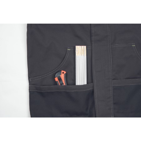 ΜΠΟΥΦΑΝ ΕΡΓΑΣΙΑΣ GREENDALE ΑΝΘΡΑΚΙ/ΛΑΙΜ 65%poly-35%cott, 270 g/m² No 50/M