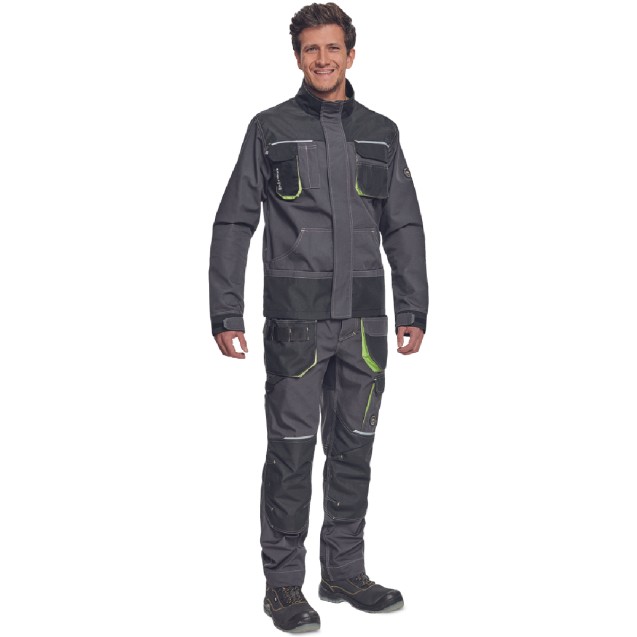 ΜΠΟΥΦΑΝ ΕΡΓΑΣΙΑΣ GREENDALE ΑΝΘΡΑΚΙ/ΛΑΙΜ 65%poly-35%cott, 270 g/m² No 58/XL – Δημιουργεί αίσθηση πολυτέλειας χωρίς κόπο | iroots.