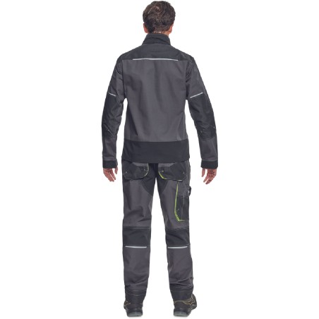 ΜΠΟΥΦΑΝ ΕΡΓΑΣΙΑΣ GREENDALE ΑΝΘΡΑΚΙ/ΛΑΙΜ 65%poly-35%cott, 270 g/m² No 58/XL – Δημιουργεί αίσθηση πολυτέλειας χωρίς κόπο | iroots.