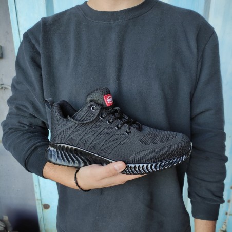 Παπούτσι EVO N-43 01 SRA μαύρο – Ταιριάζει σε κάθε μοντέρνο ή επαγγελματικό χώρο | iroots.gr