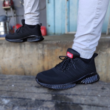 Παπούτσι EVO N-43 01 SRA μαύρο – Ταιριάζει σε κάθε μοντέρνο ή επαγγελματικό χώρο | iroots.gr