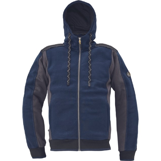 ΖΑΚΕΤΑ ΦΟΥΤΕΡ ΜΕ ΚΟΥΚΟΥΛΑ-HOODIE DAYBORO ΜΠΛΕ 55%poly-45%cott, 340 g/m² M – Ταιριάζει σε κάθε μοντέρνο ή επαγγελματικό χώρο | ir