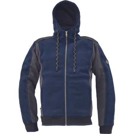 ΖΑΚΕΤΑ ΦΟΥΤΕΡ ΜΕ ΚΟΥΚΟΥΛΑ-HOODIE DAYBORO ΜΠΛΕ 55%poly-45%cott, 340 g/m² M – Ταιριάζει σε κάθε μοντέρνο ή επαγγελματικό χώρο | ir
