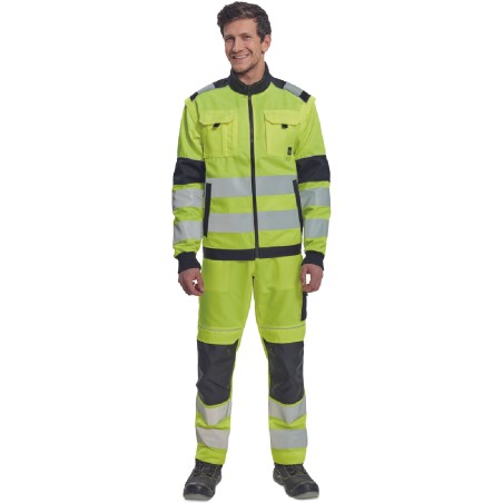 ΜΠΟΥΦΑΝ ΕΡΓΑΣΙΑΣ MAX VIVO 2σε1 ΚΙΤΡΙΝΟ ΥΨΗΛΗΣ ΕΥΚΡΙΝΕΙΑΣ 65%poly-35%cott, 250 g/m² No 48/M – Ταιριάζει σε κάθε μοντέρνο ή επαγγε