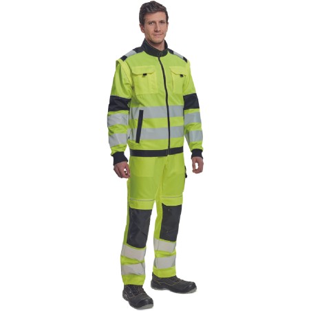 ΜΠΟΥΦΑΝ ΕΡΓΑΣΙΑΣ MAX VIVO 2σε1 ΚΙΤΡΙΝΟ ΥΨΗΛΗΣ ΕΥΚΡΙΝΕΙΑΣ 65%poly-35%cott, 250 g/m² No 48/M – Ταιριάζει σε κάθε μοντέρνο ή επαγγε