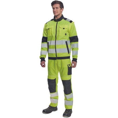 ΜΠΟΥΦΑΝ ΕΡΓΑΣΙΑΣ MAX VIVO 2σε1 ΚΙΤΡΙΝΟ ΥΨΗΛΗΣ ΕΥΚΡΙΝΕΙΑΣ 65%poly-35%cott, 250 g/m² No 54/L – Προσφέρει μοναδική αισθητική | iroo