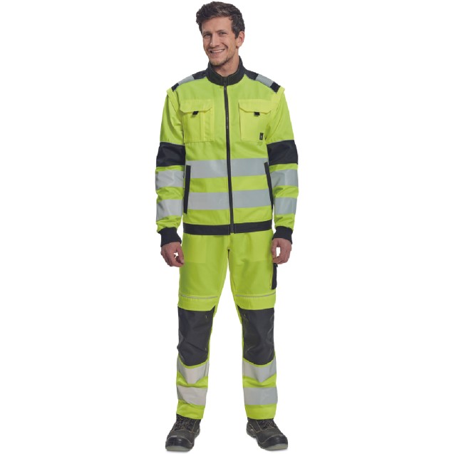 ΜΠΟΥΦΑΝ ΕΡΓΑΣΙΑΣ MAX VIVO 2σε1 ΚΙΤΡΙΝΟ ΥΨΗΛΗΣ ΕΥΚΡΙΝΕΙΑΣ 65%poly-35%cott, 250 g/m² No 54/L – Προσφέρει μοναδική αισθητική | iroo