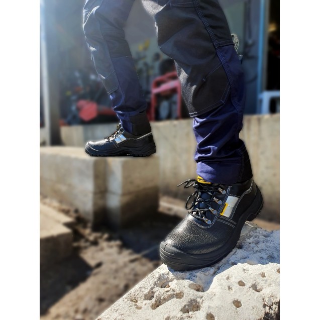 TOP MASTER Παπούτσι δερμάτινο N-46 S3 SRC metal 553326 – Προσφέρει μοναδική αισθητική | iroots.gr