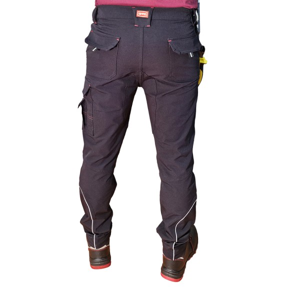 GTC Παντελόνι Εργασίας Hermes Stretch με ελαστίνη Μαύρο No.XL – Ταιριάζει σε κάθε μοντέρνο ή επαγγελματικό χώρο | iroots.gr